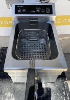 Φριτέζα Ηλεκτρική Επιτραπέζια Μονή Με Βρυσάκι Εξαγωγής Λαδιού 8Lt Mεταχειρισμένη